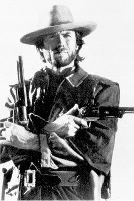 Clint Eastwood by Anon Wall Art Décor 36 x 24 Art Print