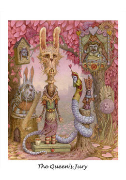 The Queen's Jury by Matt Dangler Wall Art Décor 20 x 14 Art Print