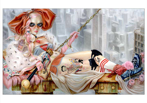 Princess of Pop by Leslie Ditto Wall Art Décor 14 x 20 Art Print