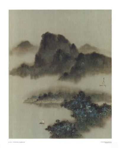 Framed Return Sail by David Lee | 32 x 62