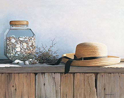 Still Life with Seashells by Daniel Pollera Wall Art Décor 11 x 15 Art Print
