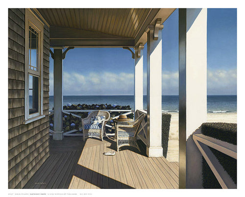 Nantucket Shore by Daniel Pollera Wall Art Décor 12 x 15 Art Print