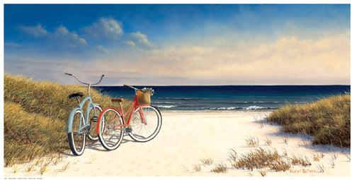 Framed Hampton Bikes by Daniel Pollera | 12 ½ x 24 ½