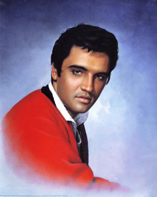 Elvis Presley: Red Sweater by Anon Wall Art Décor 20 x 16 Art Print