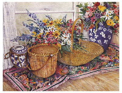 Wicker Splendor by Joy Waldman Wall Art Décor 11 x 14 Art Print