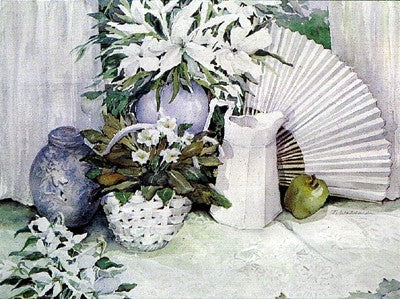 Brite White by Joy Waldman Wall Art Décor 24 x 31 3/4 Art Print