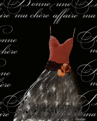 Robe de Soiree de Corsage by Anon Wall Art Décor 10 x 8 Art Print