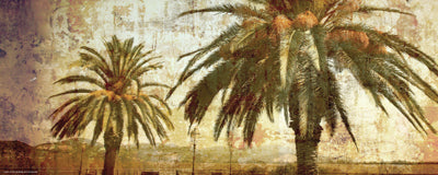 Framed Palm Row 8 x 20