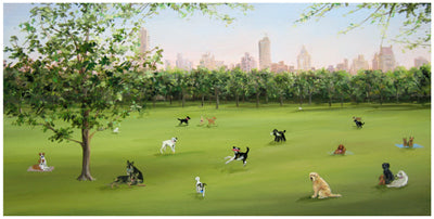 Tails of Central Park by Carol Saxe Wall Art Décor 10 1/2 x 20 1/2 Art Print