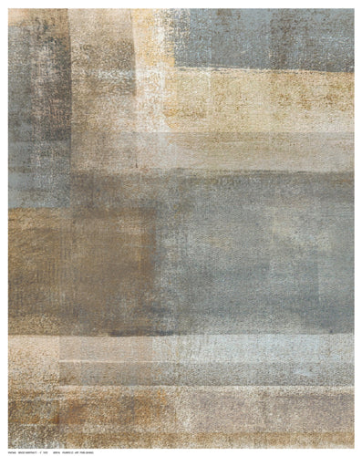 Beige Absttact by C. Tice Wall Art Décor 14 ½ x 11 ½ Art Print
