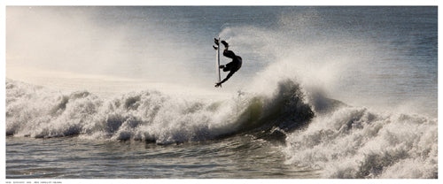 Framed Super Surfer 8 ½ x 20 ½