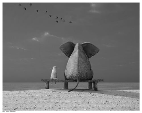 Togetherness by Anon Wall Art Décor 11 ½ x 14 ½ Art Print