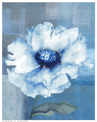 Spring Flower Abstract by Anon Wall Art Décor 14 ½ x 11 ½ Art Print