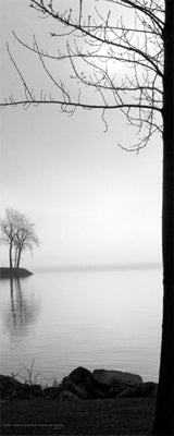 Island in the Mist by Anon Wall Art Décor 20 x 8 Art Print