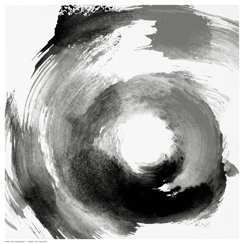 Framed Circular Abstract I 12 ½ x 12 ½