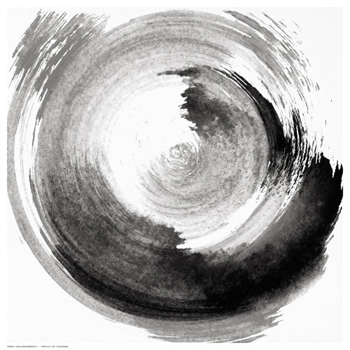 Framed Circular Abstract II 12 ½ x 12 ½