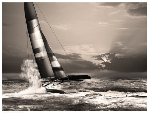 Race Day by Anon Wall Art Décor 12 ½ x 16 ½ Art Print