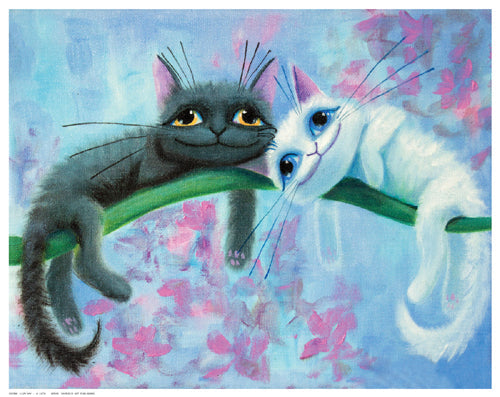 Framed Lazy Day by K. Leov | 11 ½ x 14 ½