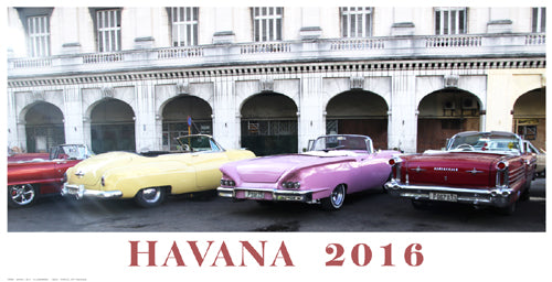 Havana I, 2016 by K. Lowenkron Wall Art Décor 10 ½ x 20 ½ Art Print