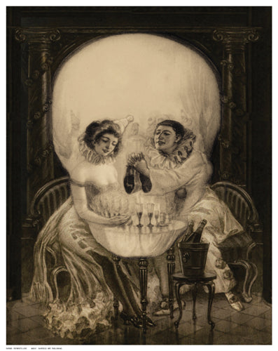 Framed Pierrot’s Love 14 ½ x 11 ½
