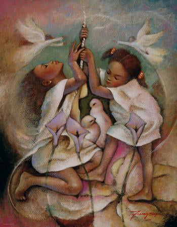 Ringbell Heaven by Essud Fungcap Wall Art Décor 18 x 14 Art Print