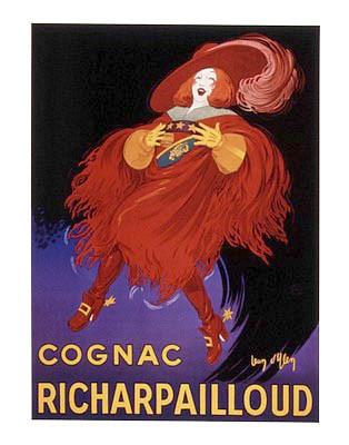 Cognac Richarpailloud by Jean D'Ylen Wall Art Décor 28 x 22 Art Print