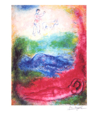 La Reve by Marc Chagall Wall Art Décor 24 x 18 Art Print