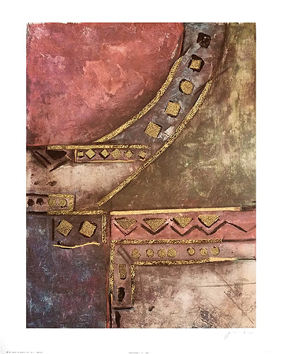 Urban Patterns I by Joyce Combs Wall Art Décor 28 x 22 Art Print