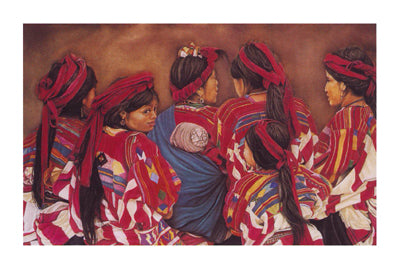 Women of Camalapa by Bruce Migdal Wall Art Décor 24 x 36 Art Print