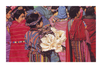 Framed Marketplace by Bruce Migdal | 24 x 36