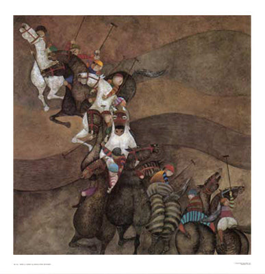 Apres le Tournoi by Graciela Rodo Boulanger Wall Art Décor 27 3/4 x 27 Art Print