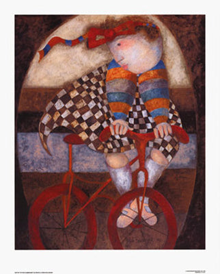 Framed Futur Championne (Girl) by Graciela Rodo Boulanger | 28 x 22 1/2 Ar...