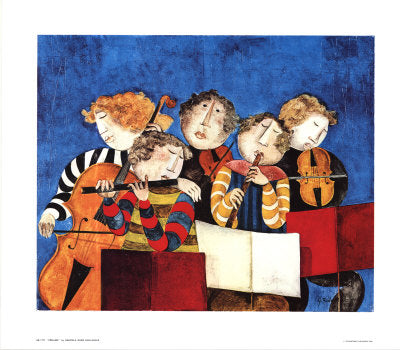 Framed Prelude by Graciela Rodo Boulanger | 25 1/8 x 29 1/8