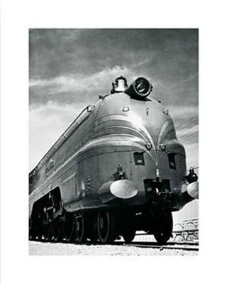 Framed Single Train 24 x 20