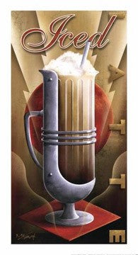 Iced Latte by Michael Kungl Wall Art Décor 22 x 12 Art Print