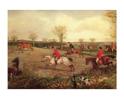 Full Cry by Henry Alken Wall Art Décor 8 x 11 Art Print