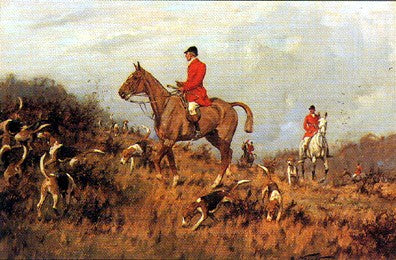 Drawing the Gorse by Henry Alken Wall Art Décor 10 ¾ x 13 ½ Art Print