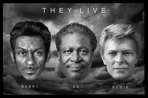 They Live by Anon Wall Art Décor 12 x 18 Art Print