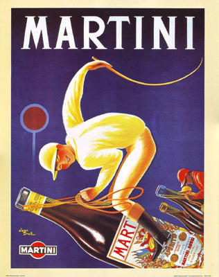 Martini Jockey, 1948 by Jean Droit Wall Art Décor 20 x 16 Art Print