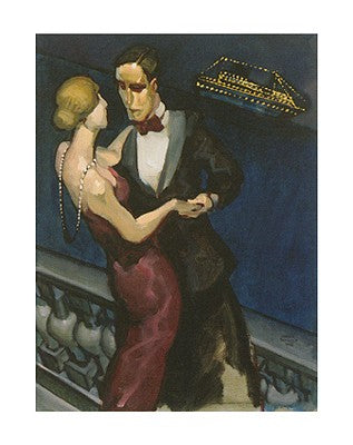 Gala Night by Juarez Machado Wall Art Décor 14 x 11 Art Print