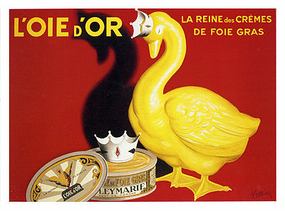 L'Oie d'Or by Leonetto Cappiello Wall Art Décor 23 7/8 x 32 1/2 Art Print
