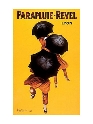 Parapluie-Revel by Leonetto Cappiello Wall Art Décor 12 x 9 Art Print
