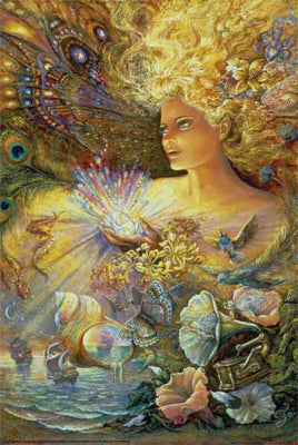 Crystal of Enchantment by Josephine Wall Wall Art Décor 36 x 24 Art Print