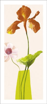 Fleur II by Catherine Denolly Wall Art Décor 19 3/4 x 9 Art Print