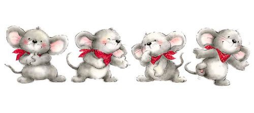 Animal Fun Time II by Makiko - Whimsical Kids' Wall Art Print