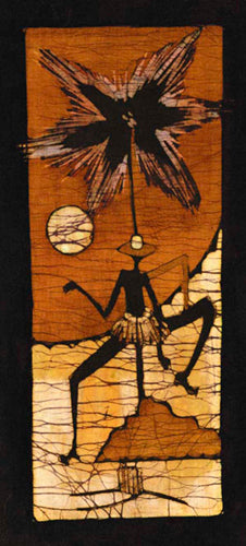 Batik II by Setsinala Wall Art Décor 19 3/4 x 9 Art Print