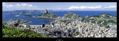 Sugar Loaf, Rio de Janeiro, Brazil - Iconic Travel Art Print by Tomas Barbudo