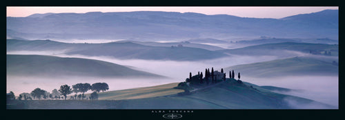 Alba Toscana by Charlie Waite Wall Art Décor 13 x 37 Art Print