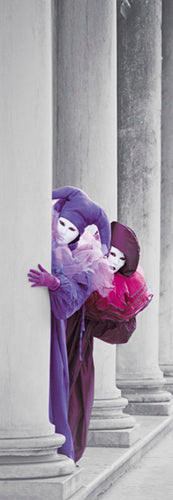 Framed Carnevale di Venezia by Photography Collection | 37 x 13