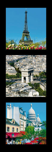 Framed Paris II by Photography Collection | 37 x 13